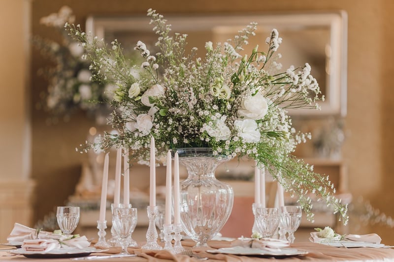 Cascading Floral Backdrop